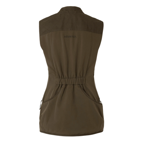 Härkila Skye Shooting Waistcoat Women, willow green/shadow brown