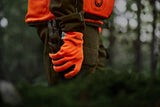 Härkila Wildboar Pro Shooter Blaze WSP Gloves, orange blaze/brown