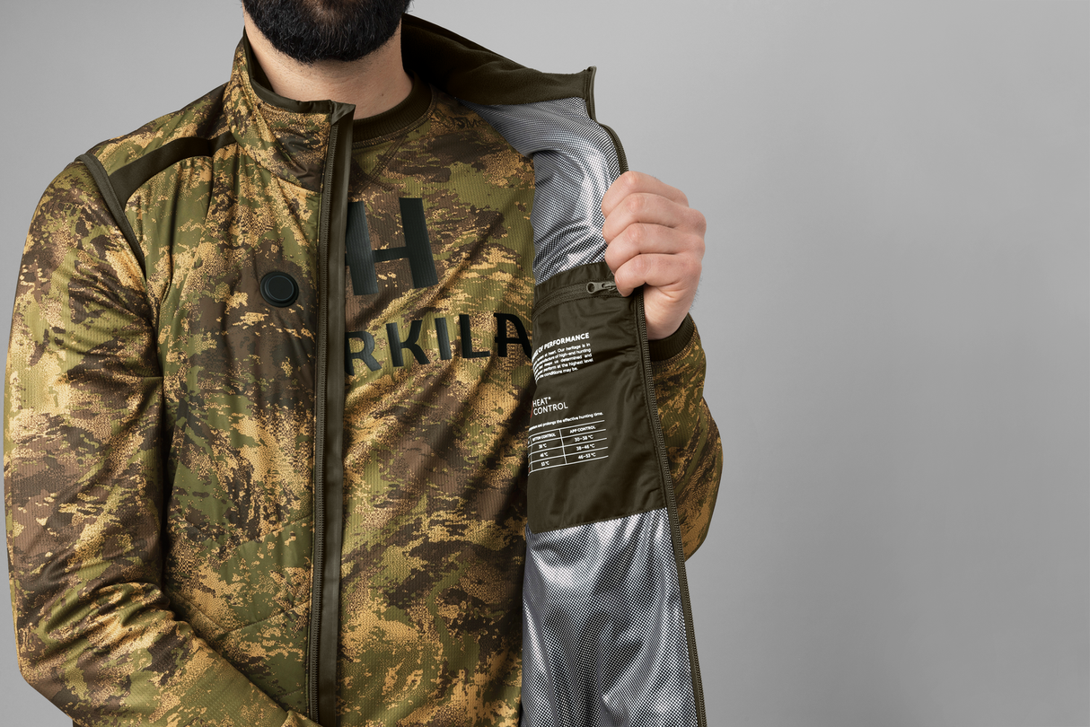 Härkila Heat Camo Waistcoat, AXIS MSP forest