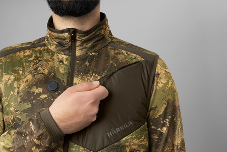 Härkila Heat Camo Waistcoat, AXIS MSP forest