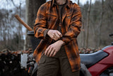 Härkila Folke Shirt Jacket, Maple Check