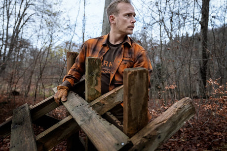 Härkila Folke Shirt Jacket, Maple Check