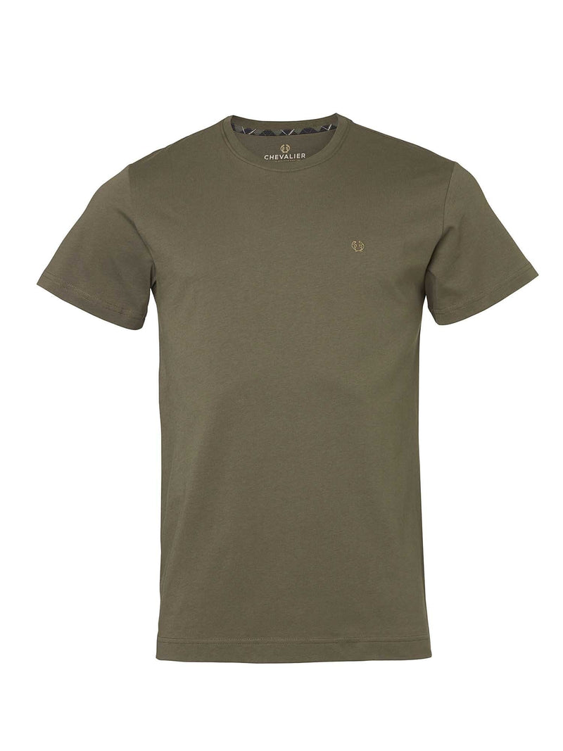 Afbeelding laden in Galerijviewer, Chevalier Signature T-shirt Men - Tarmac Green
