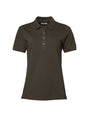 Gwyn Polo Shirt Women - Leather Brown