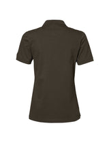Gwyn Polo Shirt Women - Leather Brown