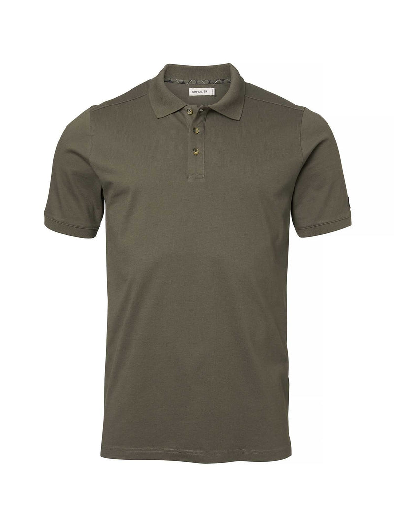 Afbeelding laden in Galerijviewer, Trevor Polo Shirt Men - Tarmac Green
