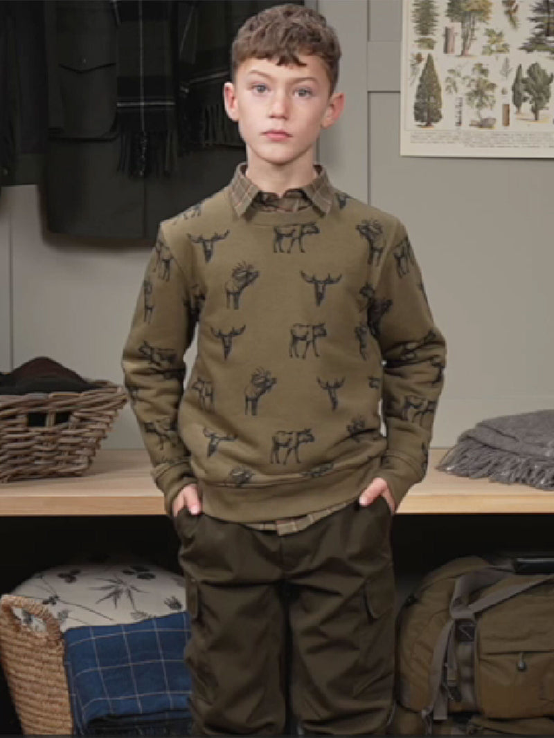 Afbeelding laden in Galerijviewer, Chevalier Moose Sweatshirt Junior-Chevalier-Het Brabants Jachthuis
