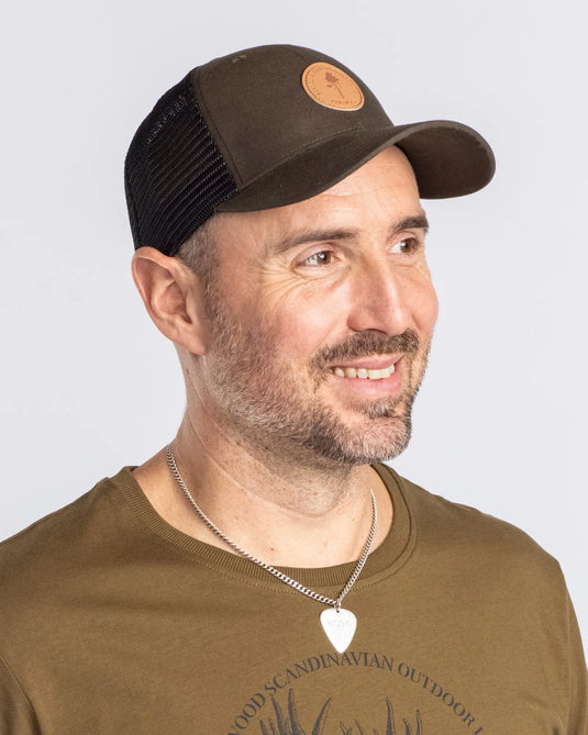 Pinewood Hunters Mesh Cap, Moss Green