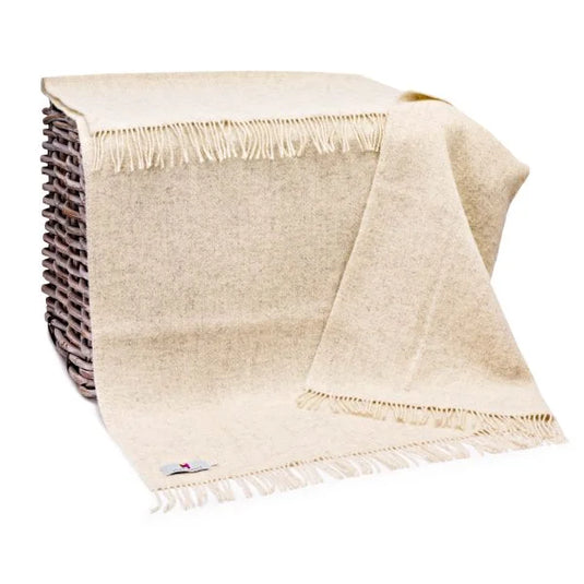 John Hanly Pure Wool Eco Friendly Throw