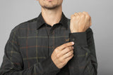 Härkila Kaldfjord Corduroy Check Shirt, phantom