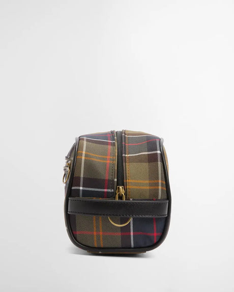 Barbour Tartan Washbag, classic