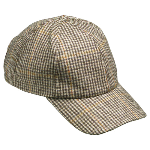 Laksen Clifton Tweed Baseball Cap