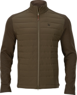 Härkila Retrieve Insulated Cardigan, dark warm olive