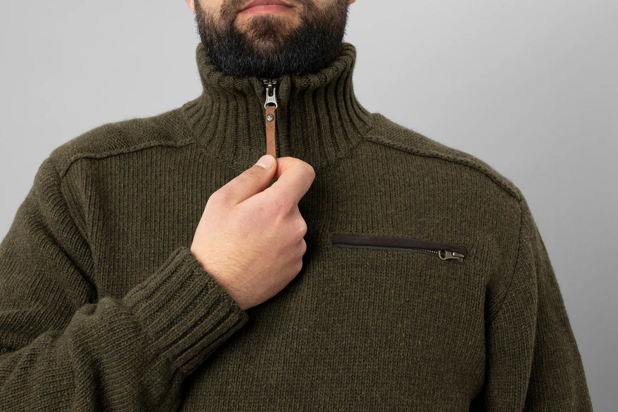 Härkila Annaboda 2.0 HSP Knit Pullover, willow green