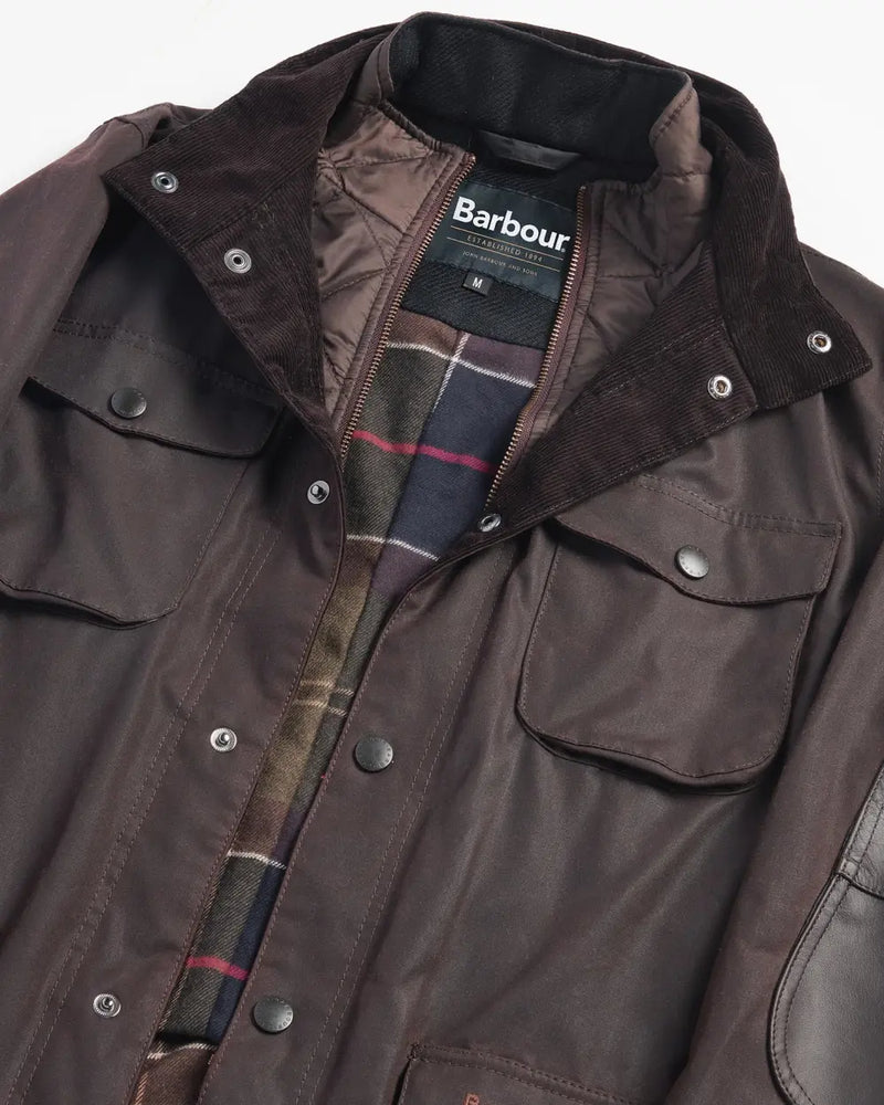 Afbeelding laden in Galerijviewer, Barbour Ogston Wax Jacket, rustic classic
