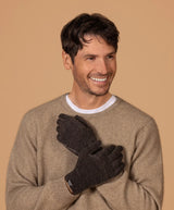Noble Wilde Polyprop Possum Full Finger Glove, black/brown