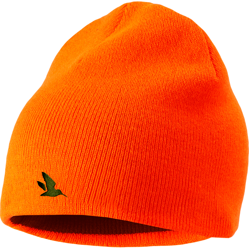 Afbeelding laden in Galerijviewer, Seeland Ian Reversible Beanie, hi-vis orange/pine green
