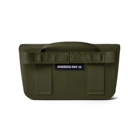 Yeti Sidekick Dry, waterdichte uitrustingskoffer, 1 liter, olive/king crab orange
