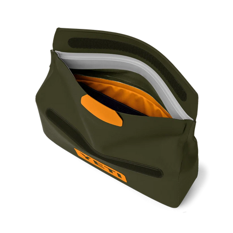 Yeti Sidekick Dry, waterdichte uitrustingskoffer, 1 liter, olive/king crab orange