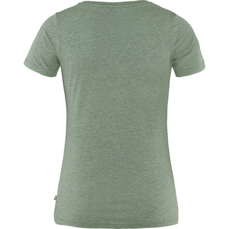 Fjällräven Logo T-shirt W, patina green melange