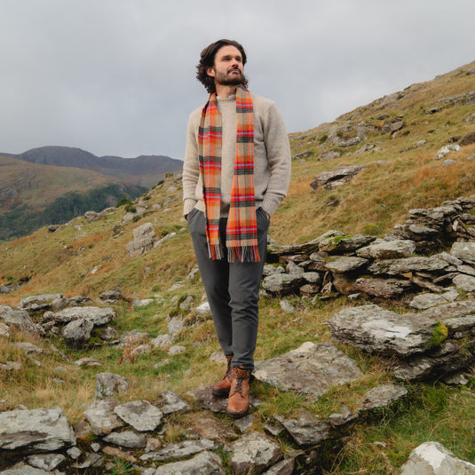 John Hanly Lamswool Scarf 1964