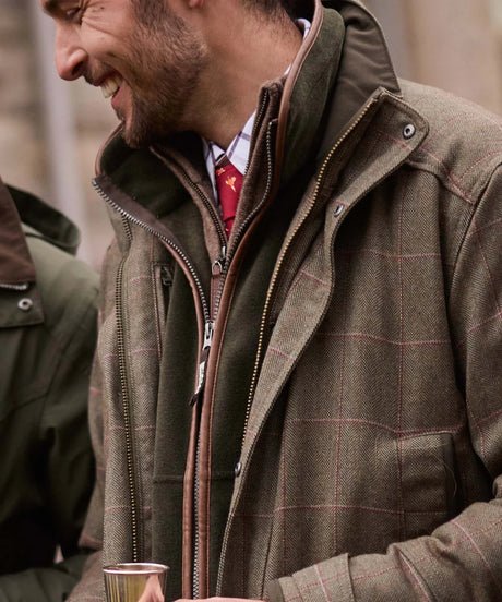 Schöffel Ptarmigan Tweed Classic Coat, Lochlane Tweed