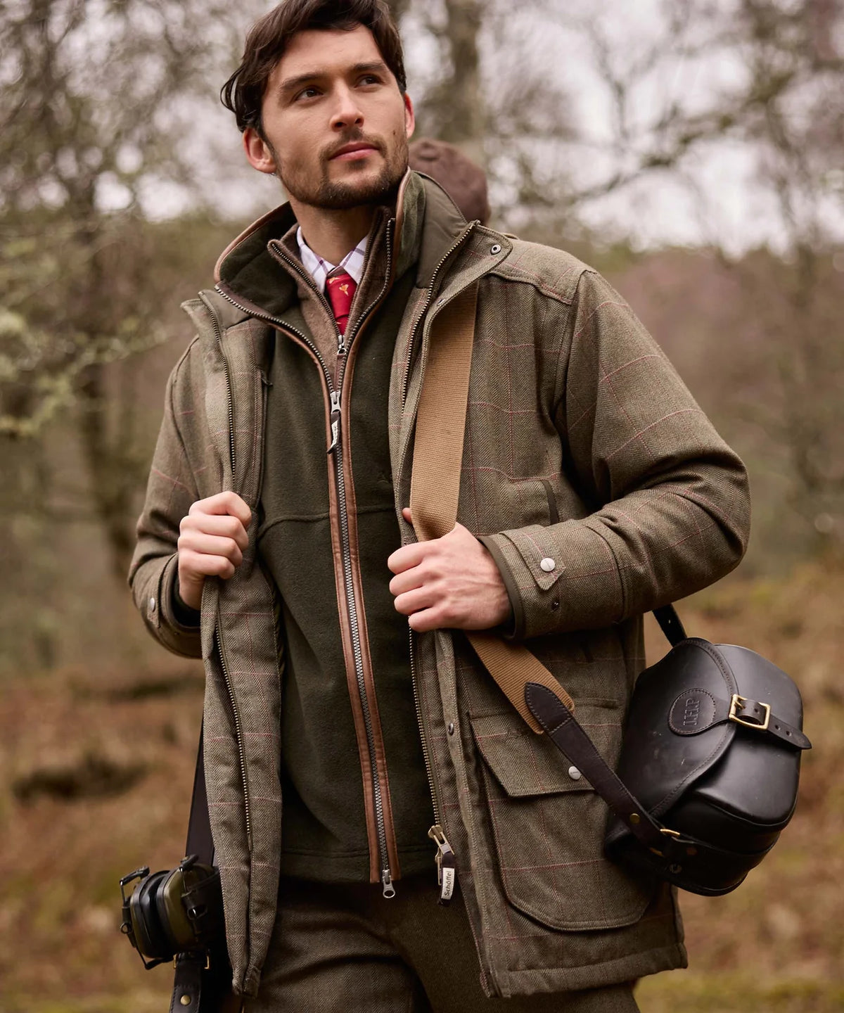 Schöffel Ptarmigan Tweed Classic Coat, Lochlane Tweed