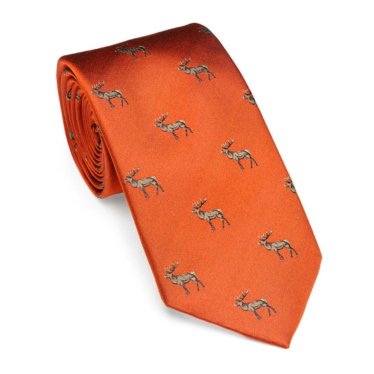 Laksen Deer Tie, orange