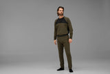 Härkila Heat L/S Shirt, willow green/black