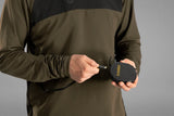 Härkila Heat L/S Shirt, willow green/black