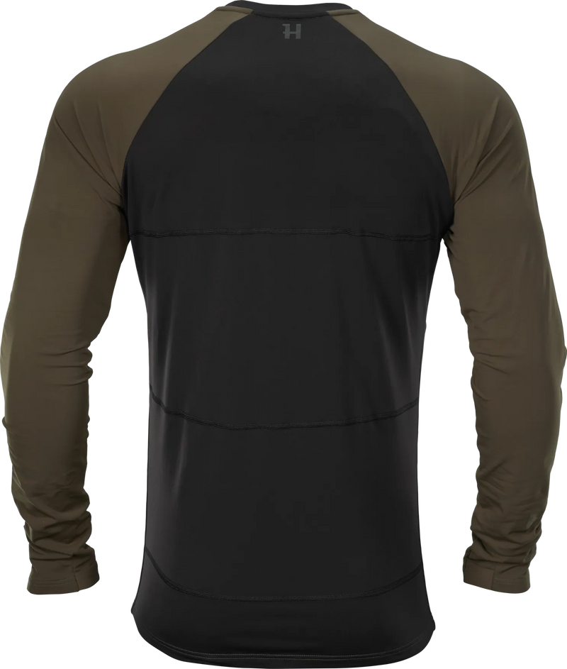 Afbeelding laden in Galerijviewer, Härkila Heat L/S Shirt, willow green/black
