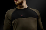 Härkila Heat L/S Shirt, willow green/black