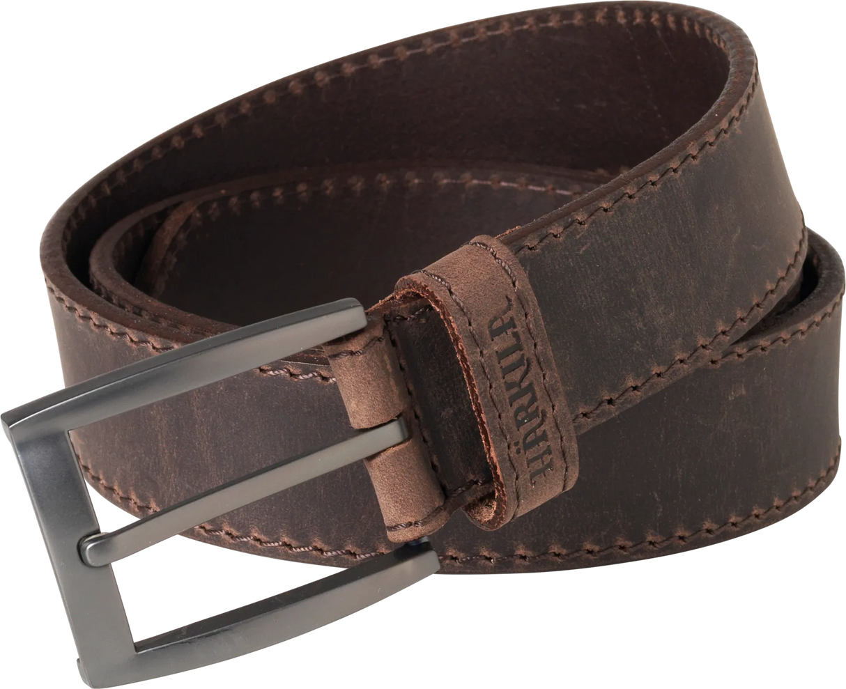 Härkila Arvak Leather Belt, deep brown