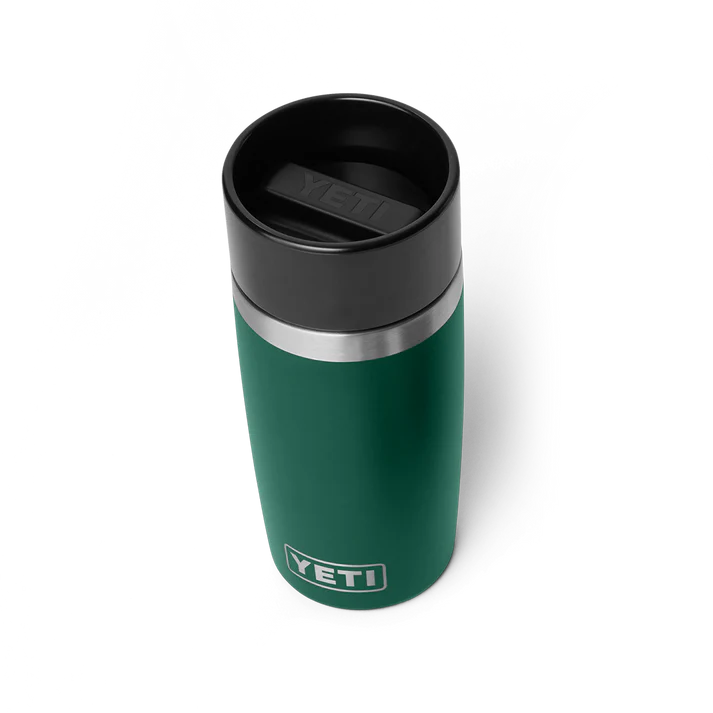 Yeti Rambler met commutercap, reisfles, 12 oz/355 ml, black forest green