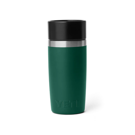 Yeti Rambler met commutercap, reisfles, 12 oz/355 ml, black forest green