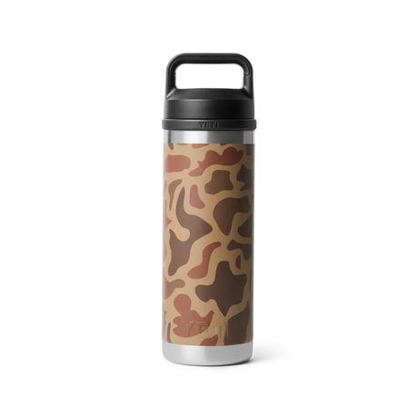 Yeti Rambler Bottle met Chug Cap, 18 oz/532 ml, wetlands camo