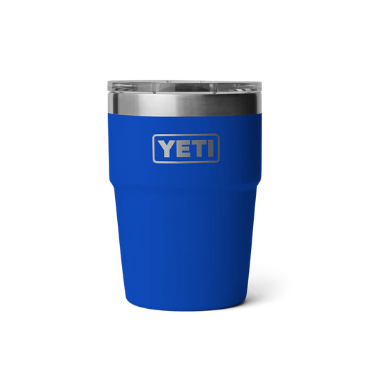 Yeti Rambler met magslider deksel, stapelbaar, 16 oz/473 ml, royal blue