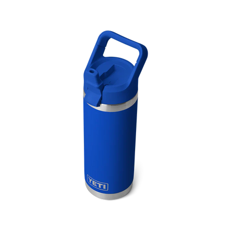 Yeti Rambler Straw Bottle, 18 oz/532 ml, royal blue
