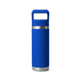 Yeti Rambler Straw Bottle, 18 oz/532 ml, royal blue