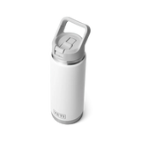 Yeti Rambler Straw Bottle, 26 oz/769 ml, white