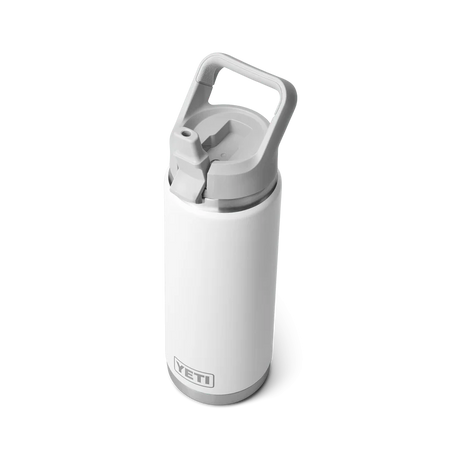 Yeti Rambler Straw Bottle, 26 oz/769 ml, white