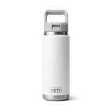 Yeti Rambler Straw Bottle, 26 oz/769 ml, white