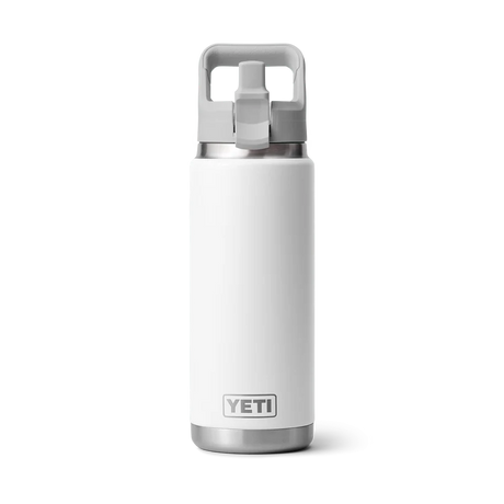 Yeti Rambler Straw Bottle, 26 oz/769 ml, white