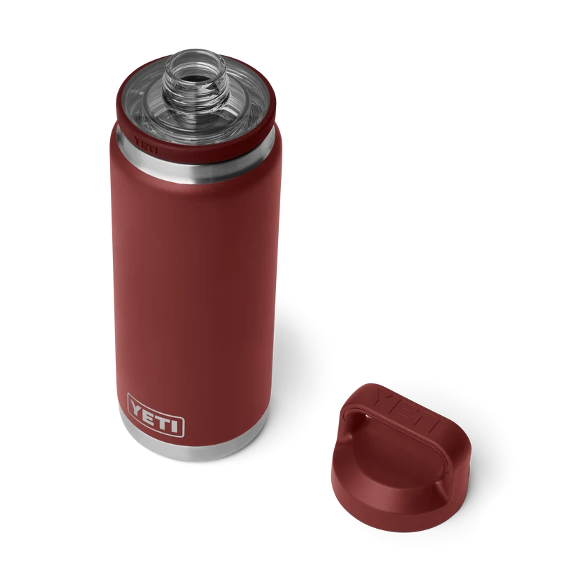 Yeti Rambler Bottle met Chug Cap, 26 oz/769 ml, stag red