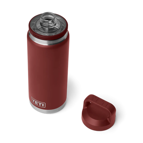 Yeti Rambler Bottle met Chug Cap, 18 oz/532 ml, stag red