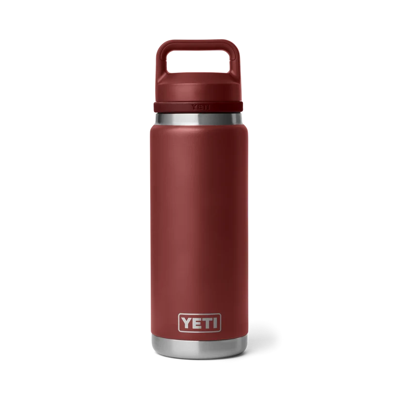 Yeti Rambler Bottle met Chug Cap, 26 oz/769 ml, stag red