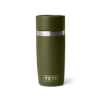 Yeti Rambler met commutercap, reisfles, 12 oz/355 ml, olive/king crab orange