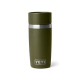 Yeti Rambler met commutercap, reisfles, 12 oz/355 ml, olive/king crab orange
