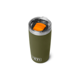 Yeti Rambler met magslider deksel, 10 oz/295 ml, olive/king crab orange