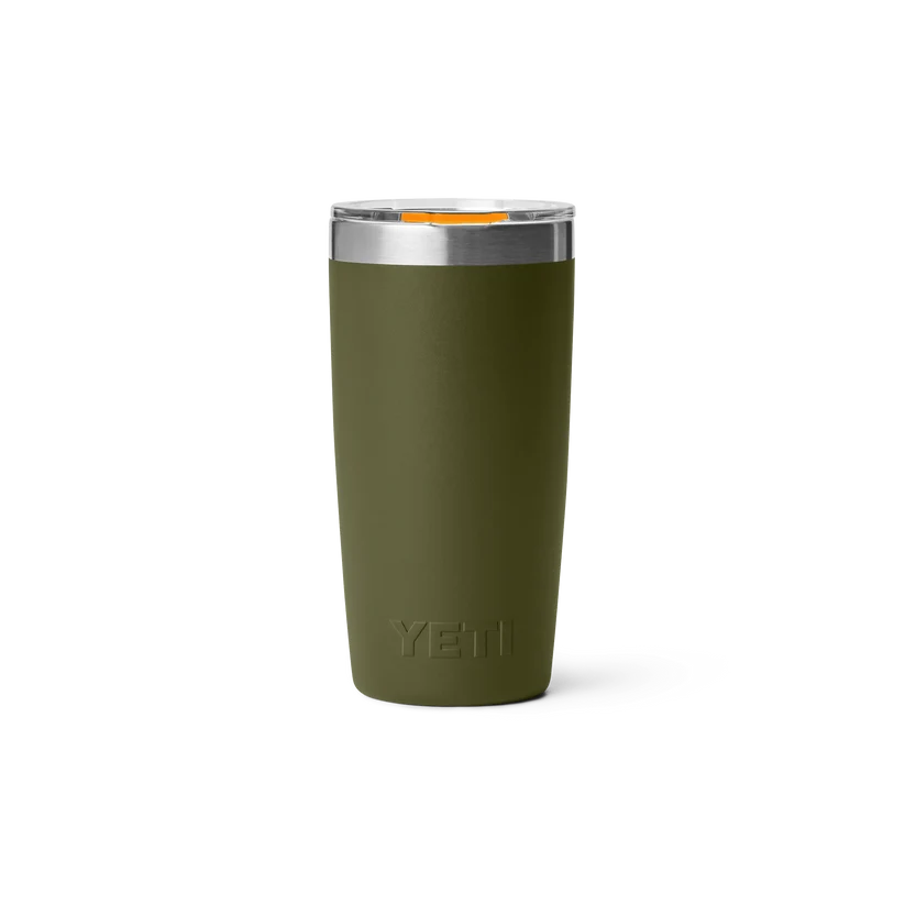 Yeti Rambler met magslider deksel, 10 oz/295 ml, olive/king crab orange